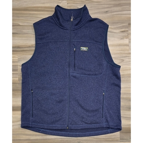 L.L. Bean Other - L.L.Bean Navy Fleece Vest Size XL